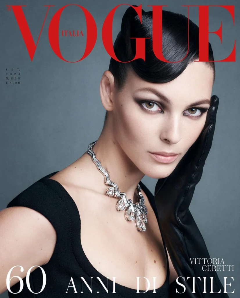 Vittoria Ceretti Vogue France April 2025 cover