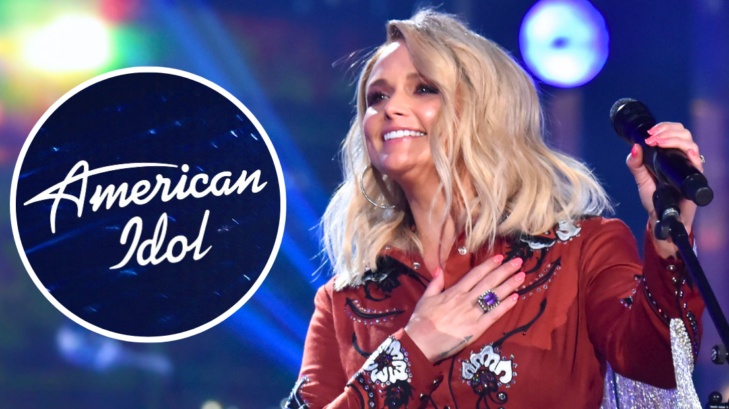 Miranda Lambert with American Idol 2025 contestants