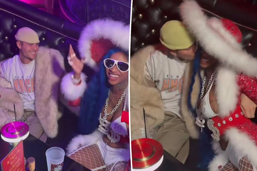 From *Peaches* to Pecks: Justin Bieber's Surprise Club Kiss with Rap Phenom Sexyy Red